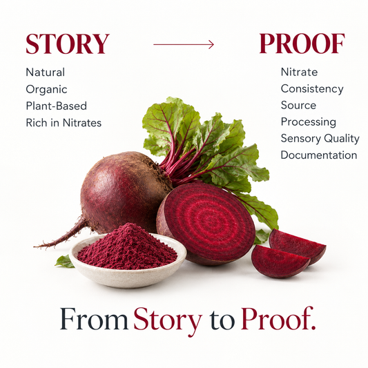 From Story to Proof: What Brands Should Look for in Beetroot Ingredients